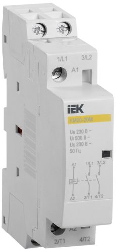 Контактор модульный IEK KARAT КМ20-20М 1п 2НО 20А 230В АС картинка